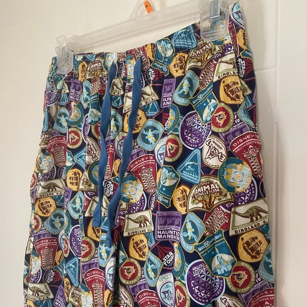 Disney Parks Elastic Waist Lounge Pajama Pants ~ Disney World ~ Women’s Sz Small - Image 4