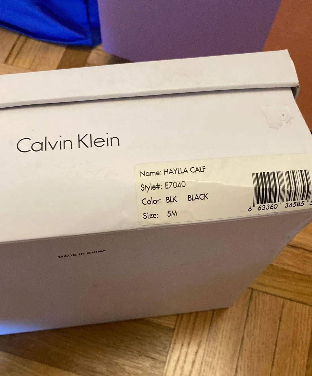 Calvin Klein Black Booties - Image 3