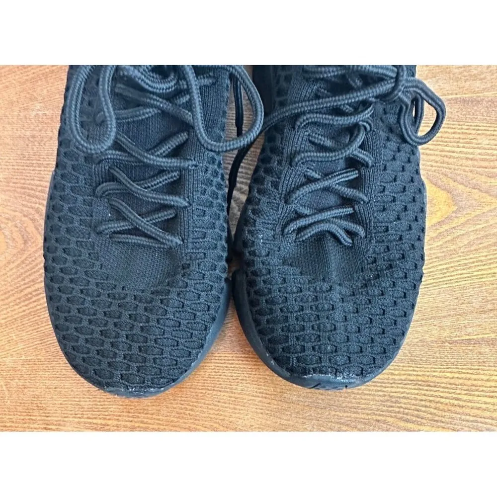 Women's Unbranded Stretch Pull On Ankle Boots Black Size 9W Sku 2719 - Image 9