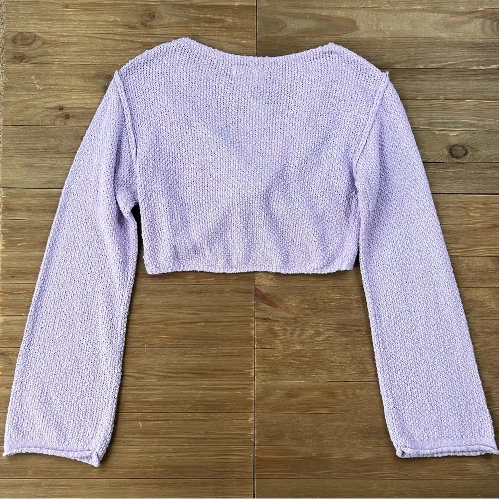 NWT UO Laney Twist-Front Sweater - Image 6