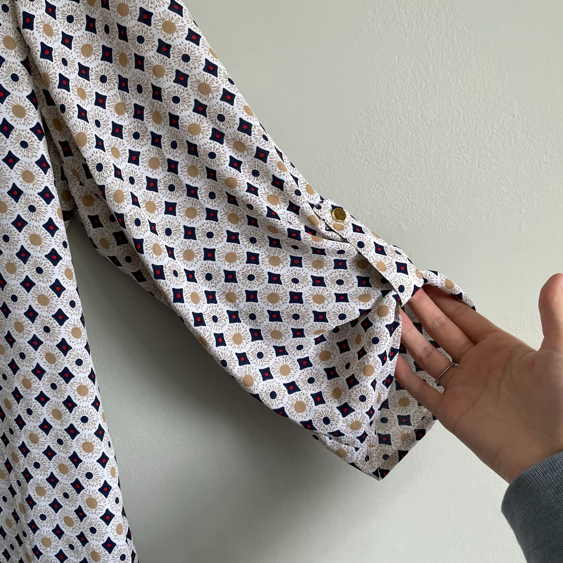 Dress Barn Button Down Blouse - Image 4