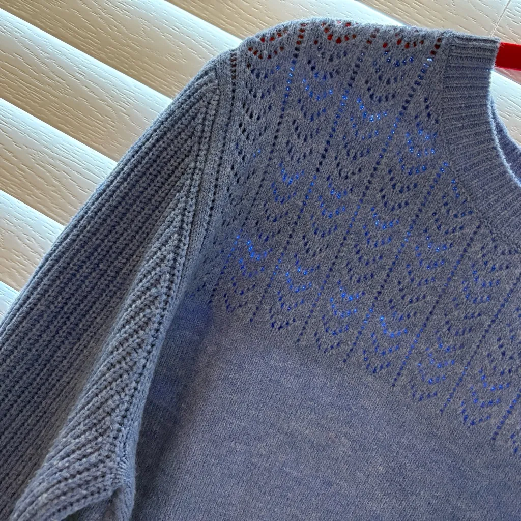 Nine West Woman’s Periwinkle Sweater - Image 2