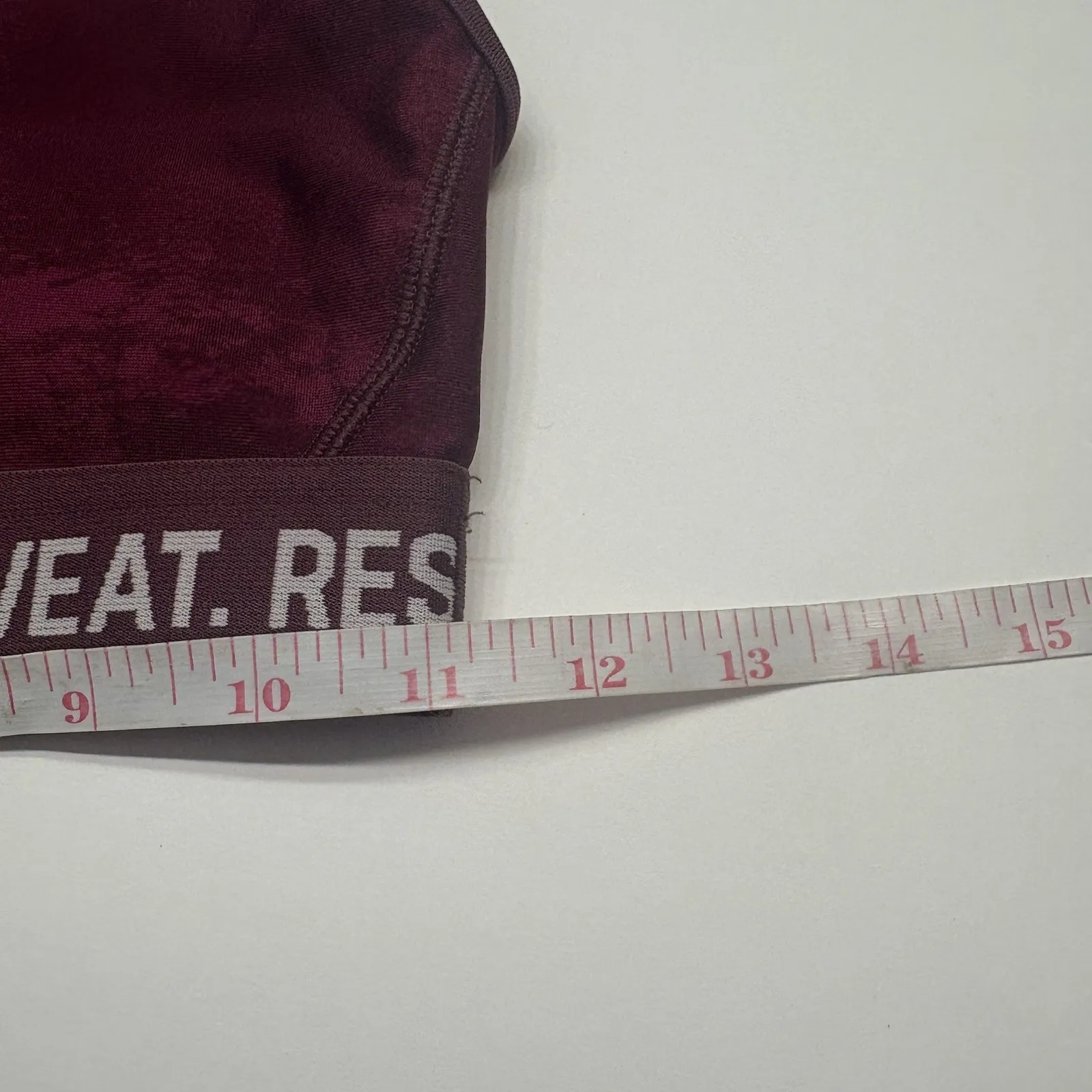 Under‎ Armour Womens Blood Sweat Respect Project Rock Sports Bra Size Small - Image 13