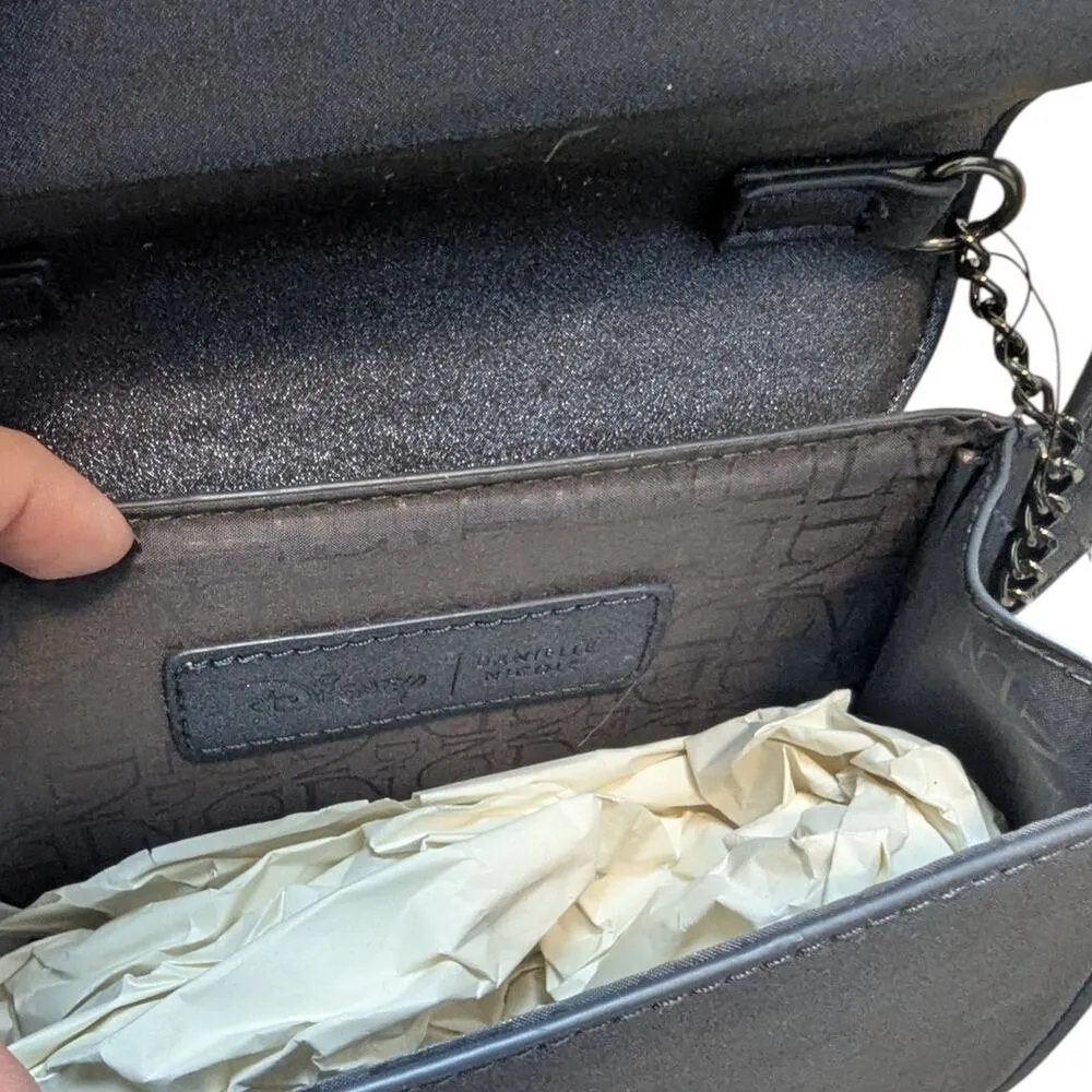 New Danielle Nicole Disney Aladdin & Jasmine Whole New World Crossbody Purse Bag Blue - Image 9