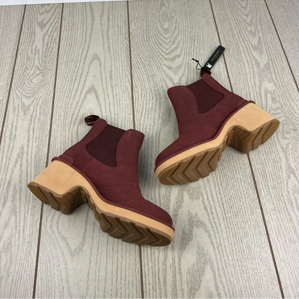 Sorel Women's Hi-Line Heel Chelsea Boots US6.5 Spice, Tawny Buff $190 - Image 3