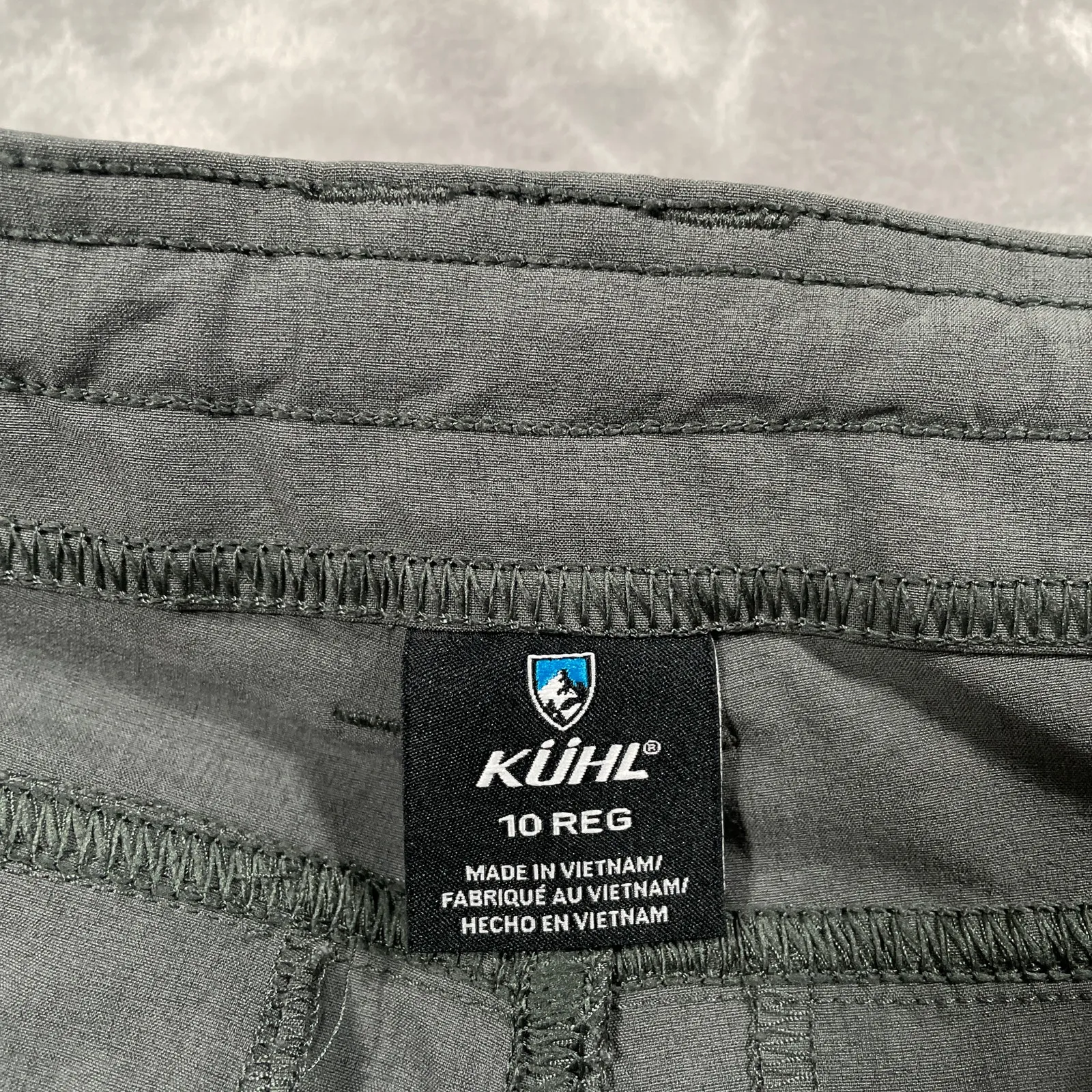 Kuhl Pants 10 Grey Freeflex Roll Up Stretch Hiking Trekking Outdoor Climbing - Image 3