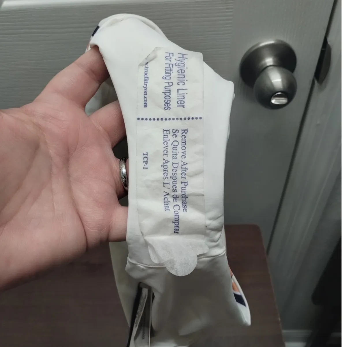 Tavik NWT XS Ali Moderate Coverage Desert Clay Stripe Reversible Bikini Bottom White - Image 3