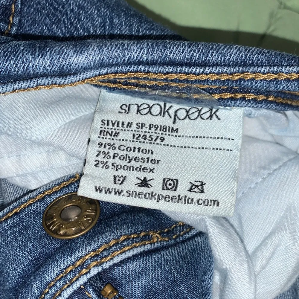 Sneak Peek Boyfriend Jeans Blue Size undefined - Image 6