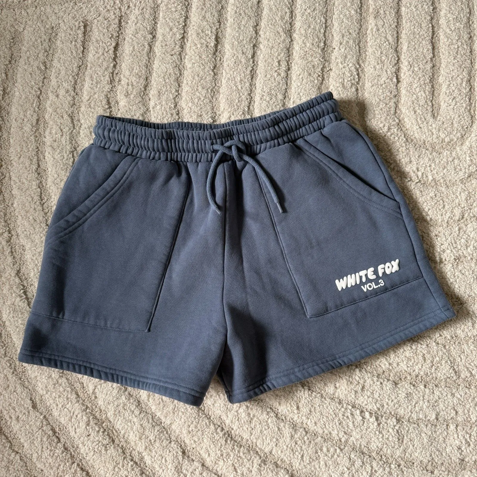 White Fox Boutique White Fox Offstage Lounge Shorts Shadow Size Medium - Image 2