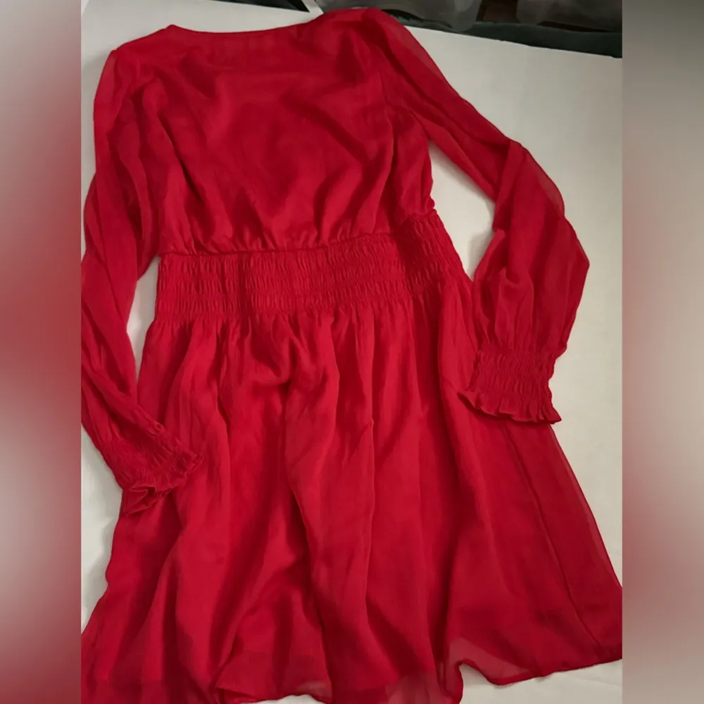 LOFT Petite Small Vibrant Red Blouse - Image 6