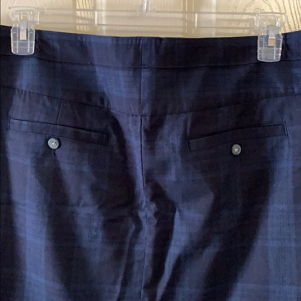 navy blue plaid mini skirt size 20 - Image 8