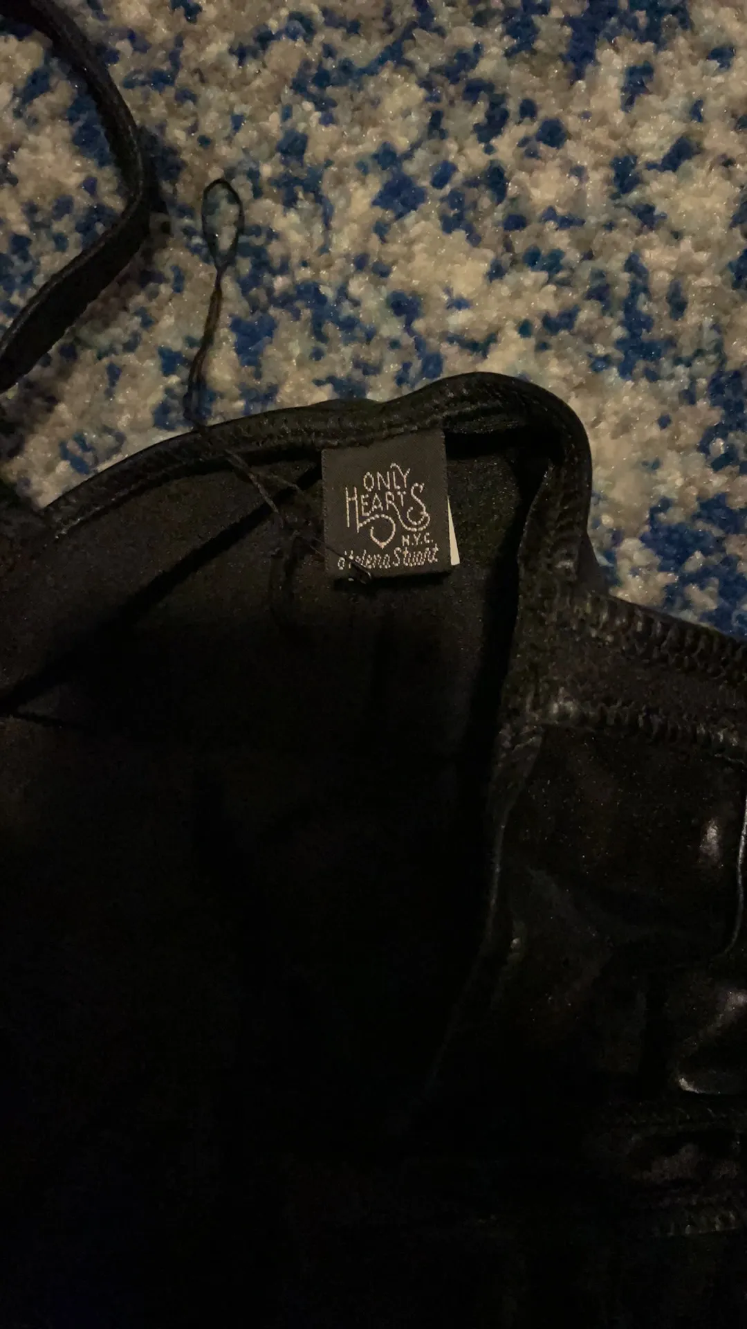 Slip Dress in Black Small - Image 7