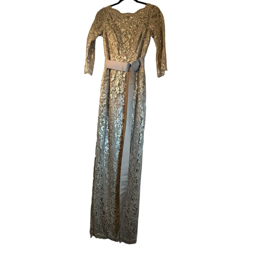 Waverly Sequin Embroidered Gown - Size 2 - Image 4