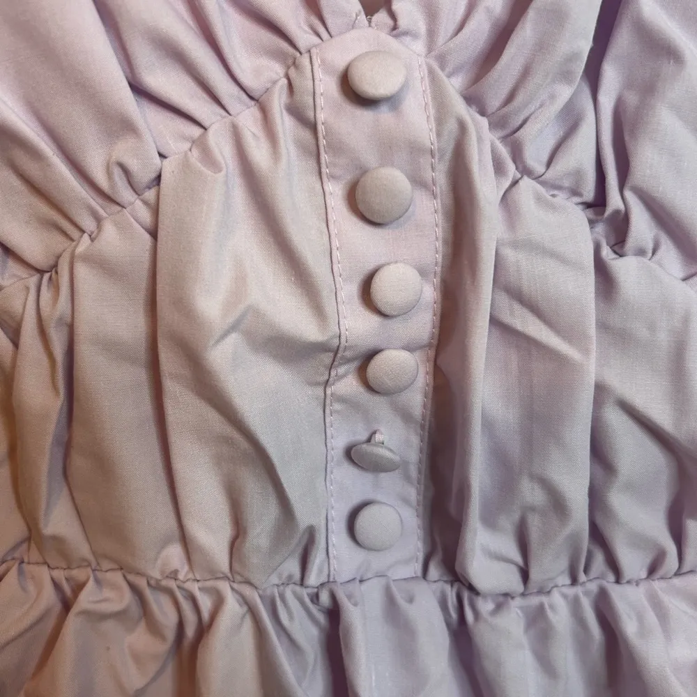 NWT Ina Lavender Ruffle Tie Back Top - Image 7