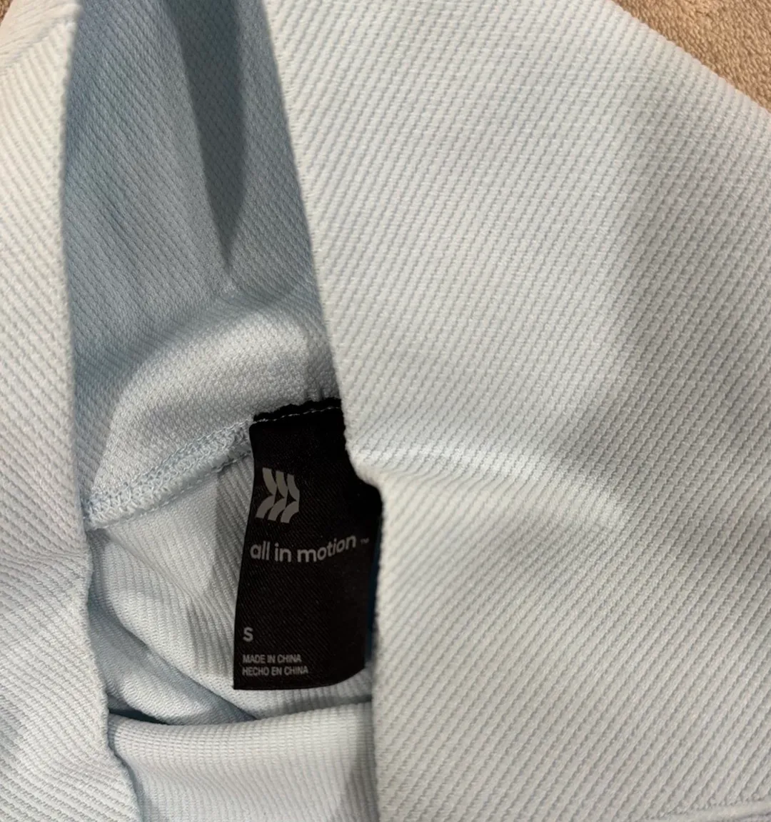 Light Blue Bike Shorts - Image 3