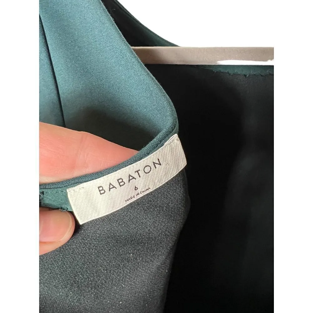 Babaton  aritzia‎ green long sleeve dress - Image 5