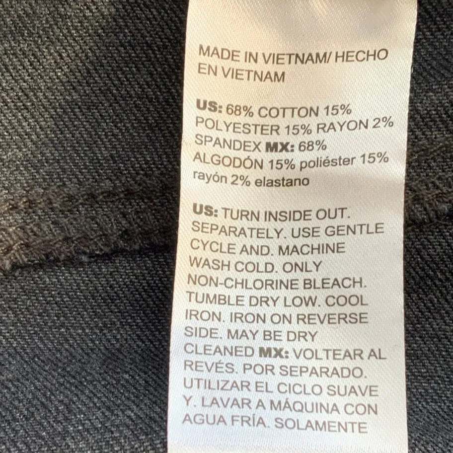 Chico's Bronze Shiny Pants‎ size 1P - Image 4