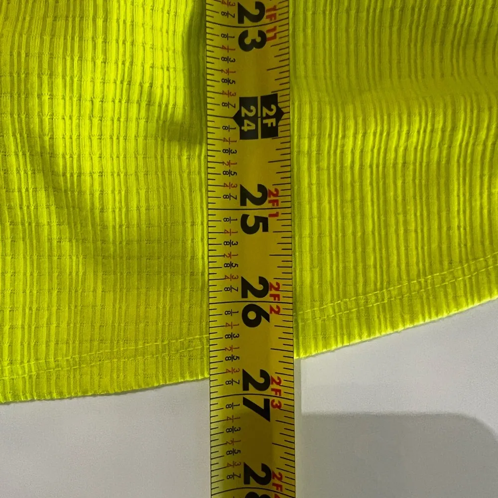 Lane Bryant Illusion Collection Faux Wrap Long Sleeve Blouse Bright Yellow - Image 8