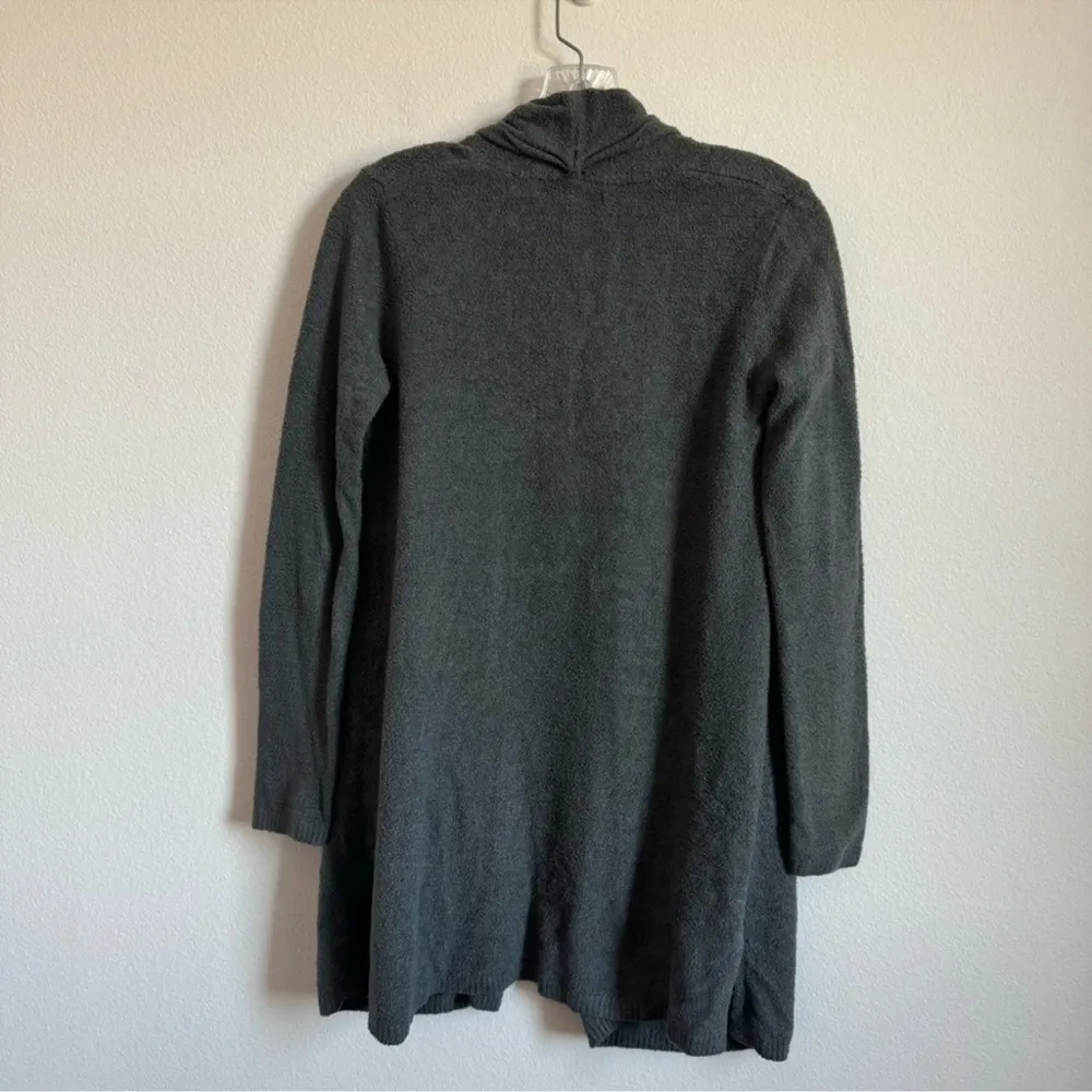 Barefoot Dreams 428 CozyChic Lite Essential Long Cardigan Shawl Collar Size:‎ XS - Image 10