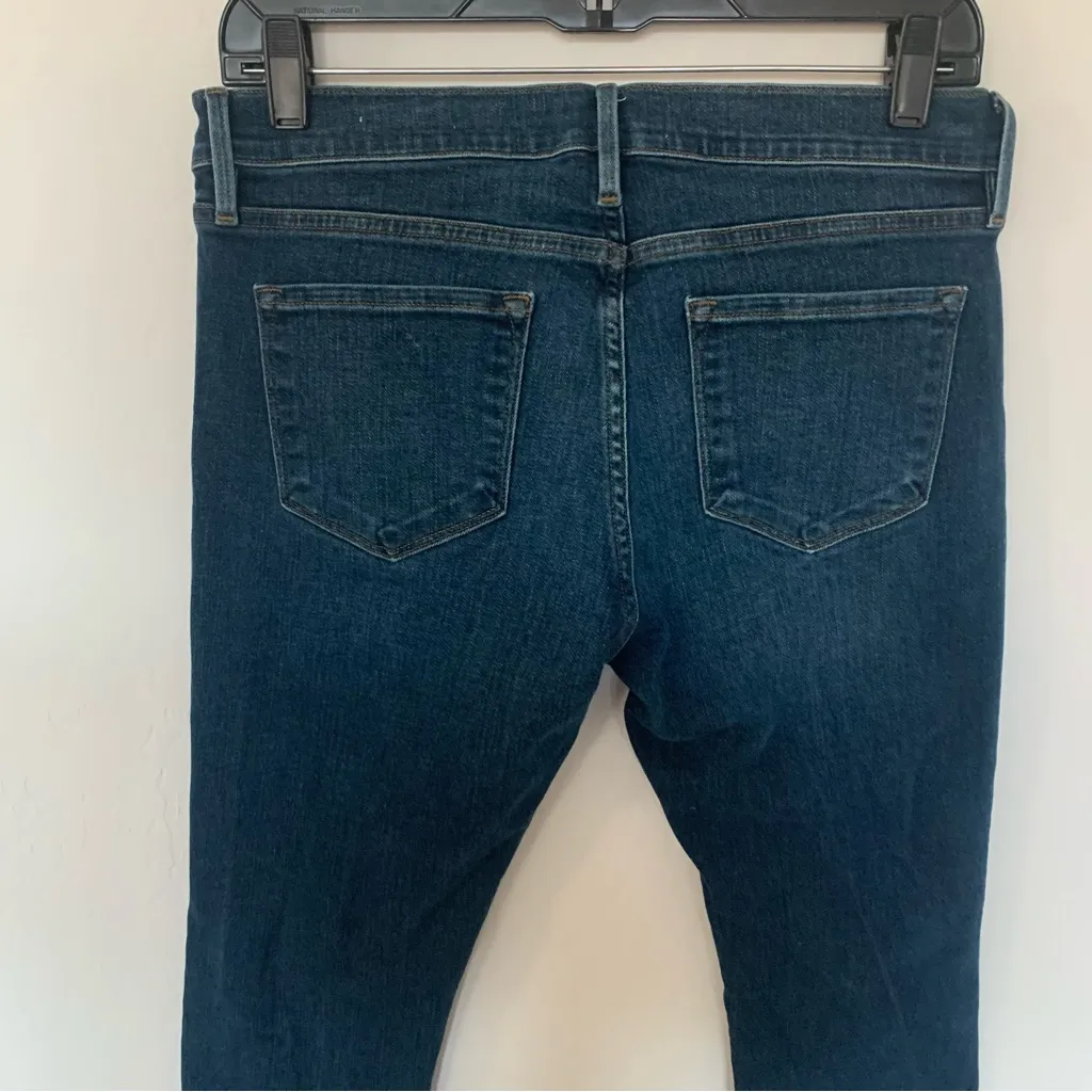 Frame Denim Le Garcon Boyfriend Distressed in Adam’s Wash Jeans Size 27 - Image 8