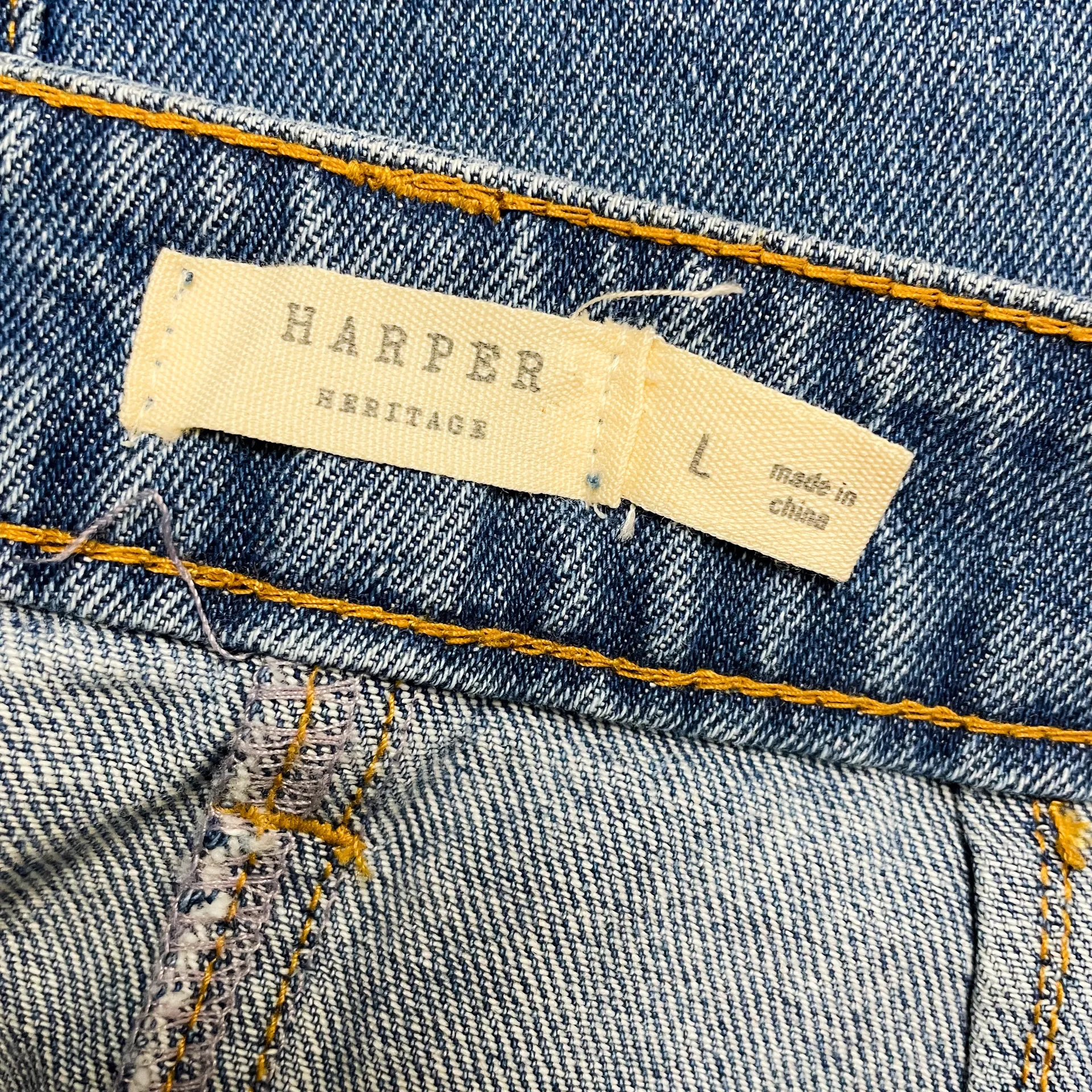 Francesca’s Button Front Denim Skirt - Image 6