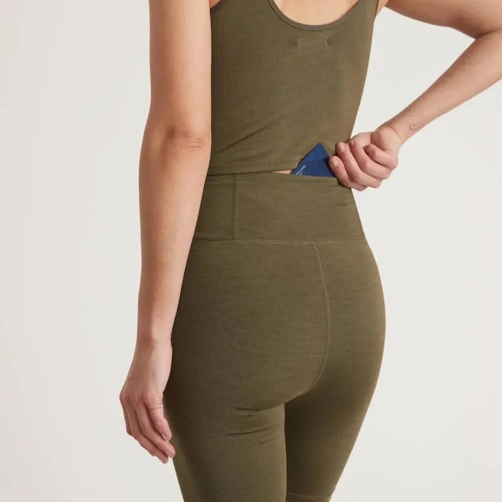 Marine Layer Studio Bike Short In Olive - Image 6