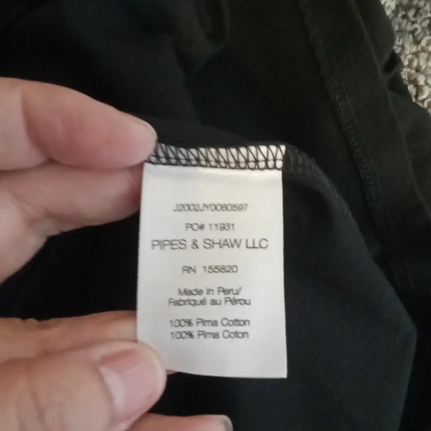 Veronica Beard Waldorf T Shirt Ruched Short Sleeve Pima Cotton Womens Xs - Image 7