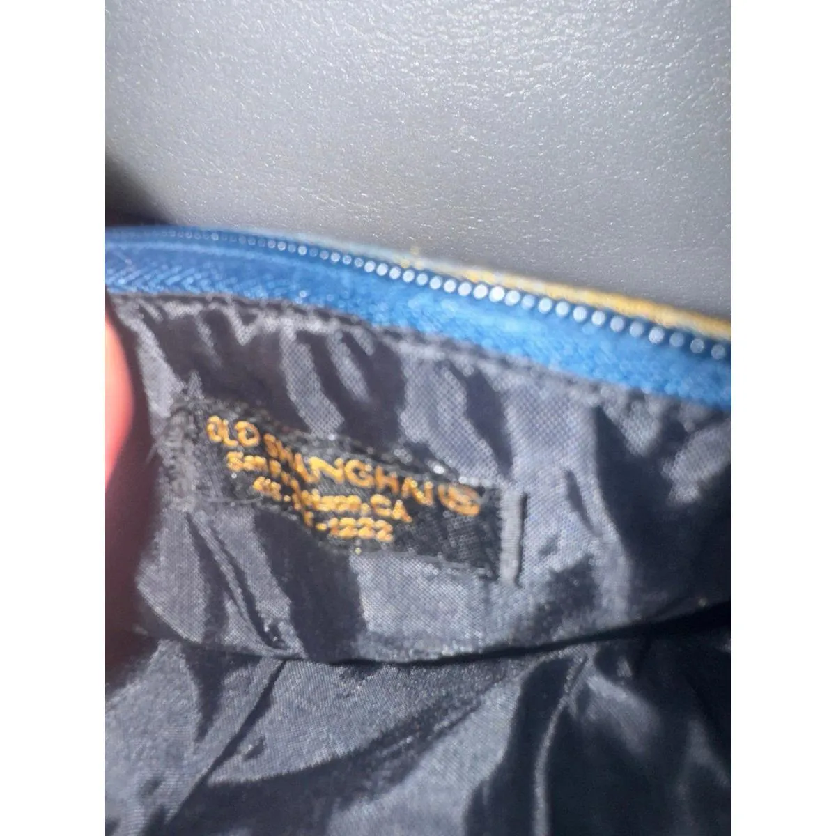 VTG Chinese Silk Embroidered Pouch - Image 5