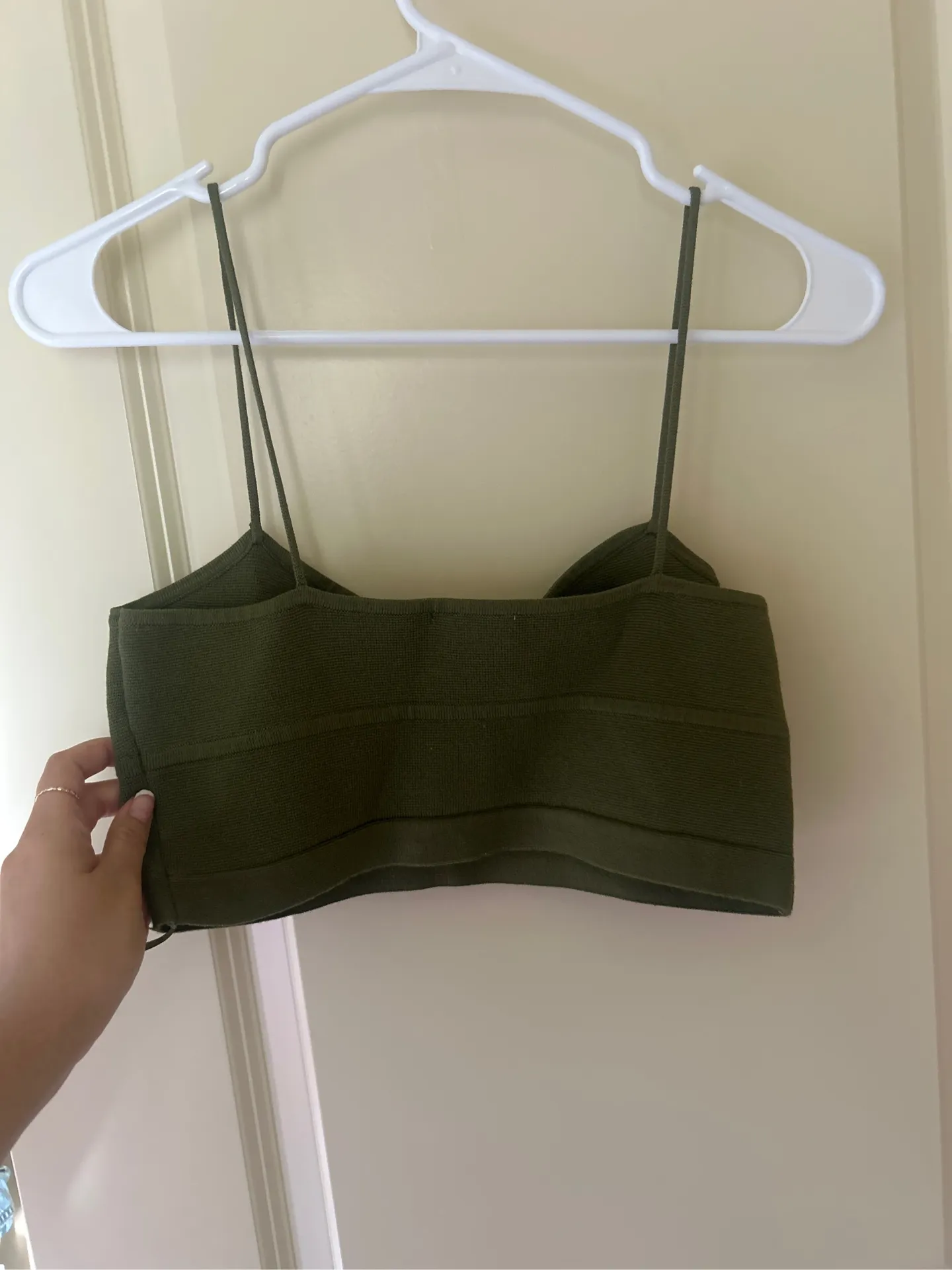 Gianni Bini Olive Green Top - Image 3