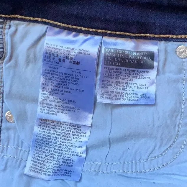 Levi 711 Skinny Jeans ~ Size 31 ~ NWOT - Image 7