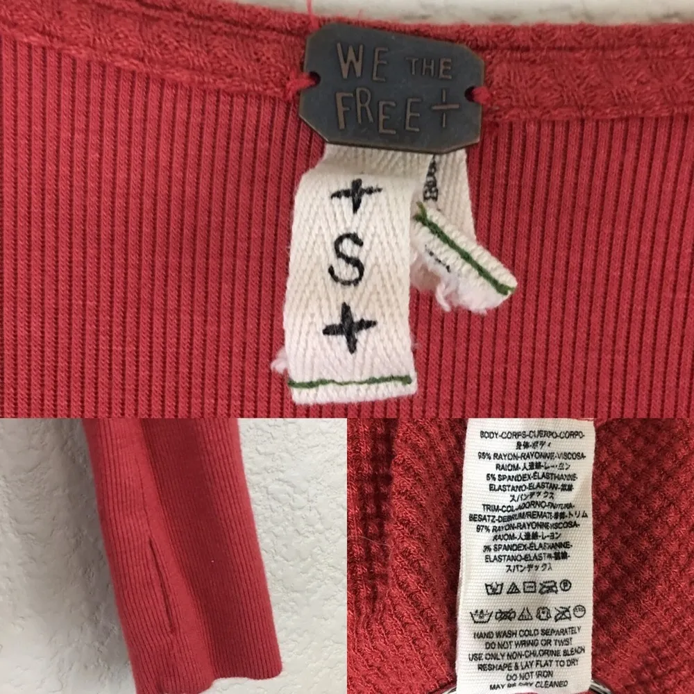 We The Free Malibu High Low Thermal LS Top - Image 7