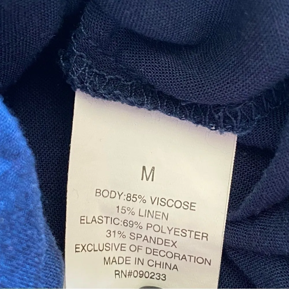 PacSun Off Shoulder Top Crop Festival Embroidered Tassel NEW Stretchy - Image 9