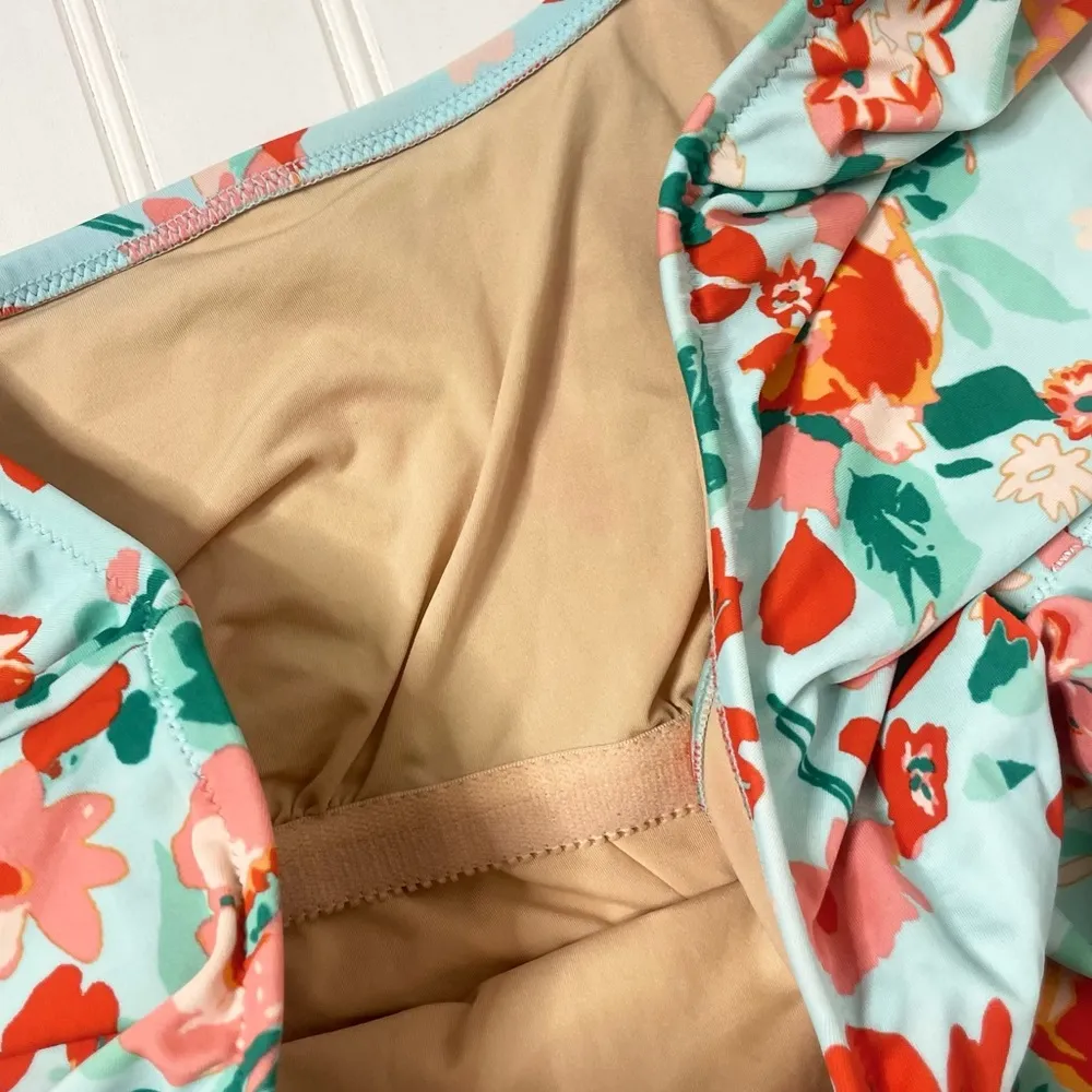 J.Crew  Printed ruffle one-shoulder one-piece swimsuit 192 - Image 6