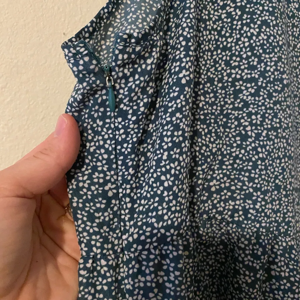 Floral Green Romper - Image 5