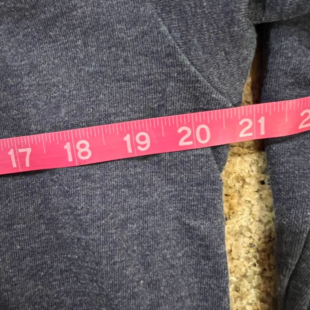 525 America Distressed Hoodie Dress Size Small NWT Pockets Ink color Blue - Image 4