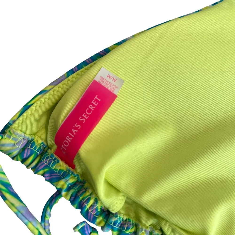 Victoria’s Secret Triangle String Bikini Top, Sz M - Image 5