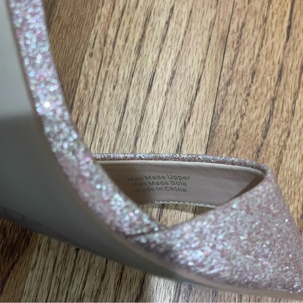 Jewel by Badgley Mischka Louise Ankle Strap Sandal Rose Gold Women’s Size 8 - Image 11