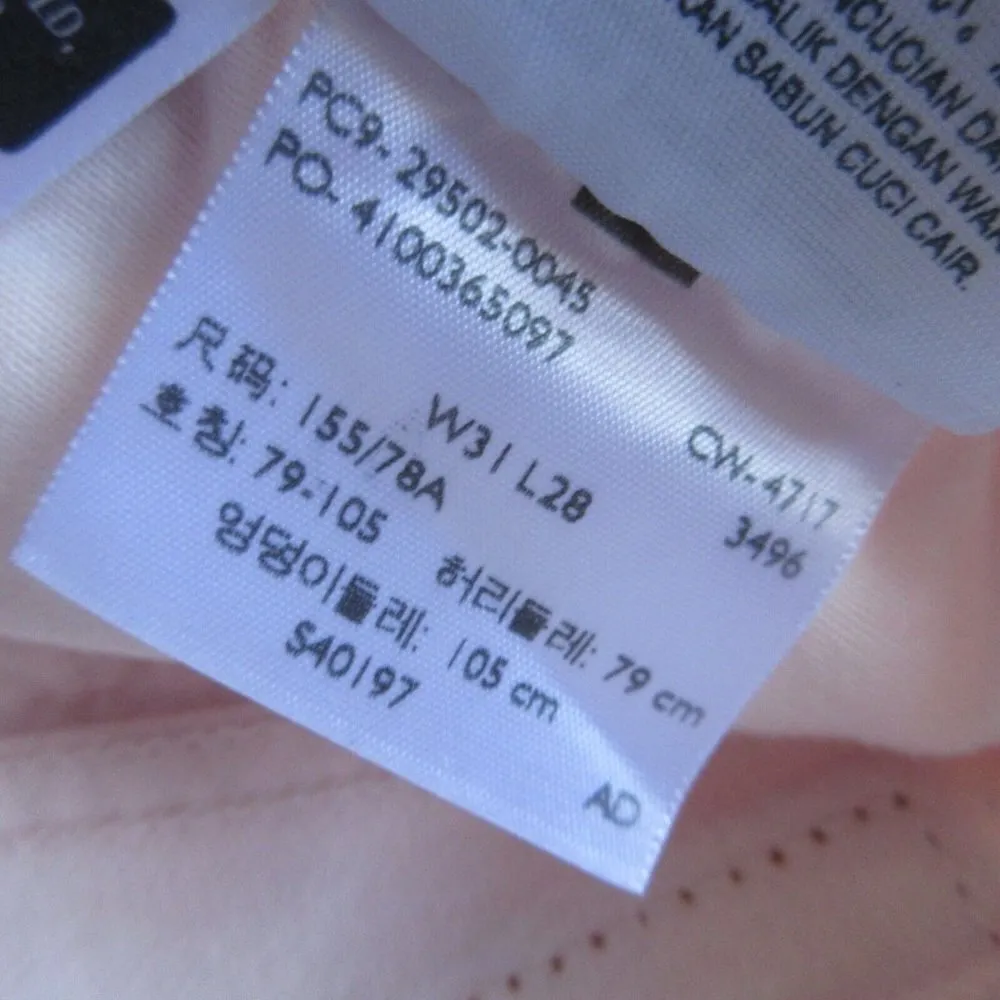 NWT Levi's 501 Skinny in Summer Charm Pink Heavyweight Rigid Crop Jeans 31 - Image 4