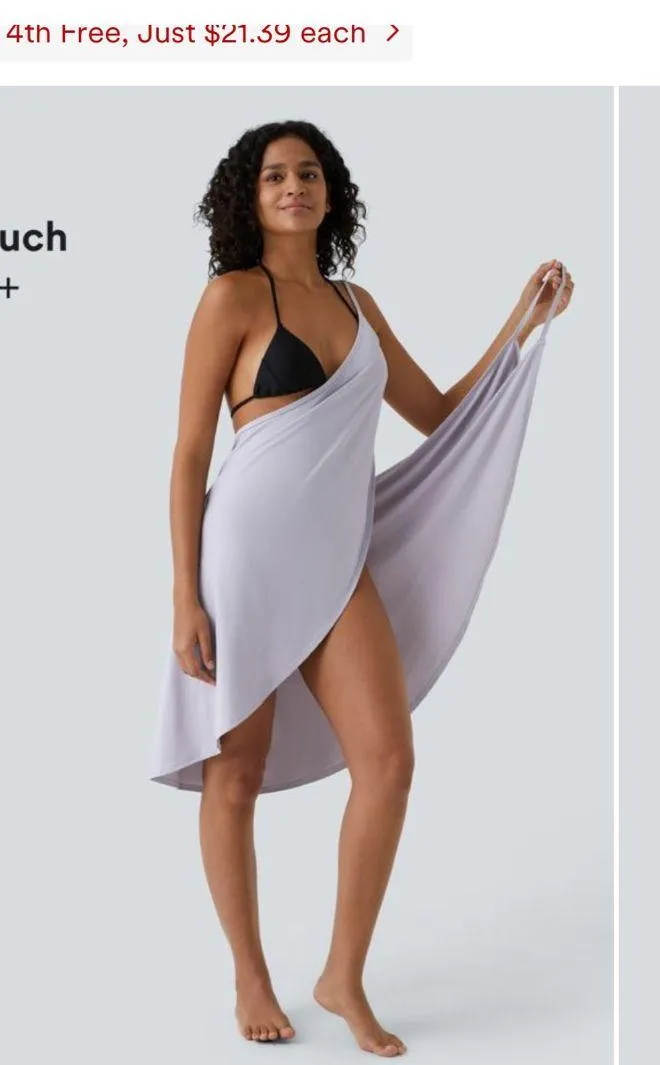 Halara swim suit coverup - Image 5