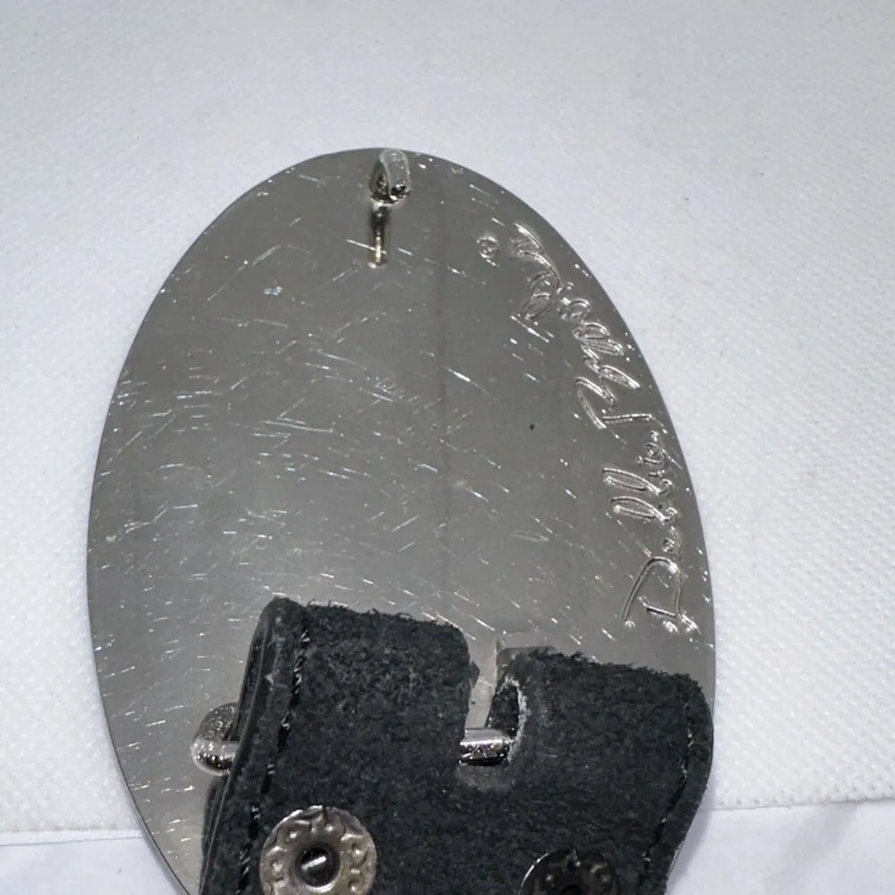 Debbie Brooks Flower Belt Cowgirl Country Western Suede Woman’s Belt XL - Image 2