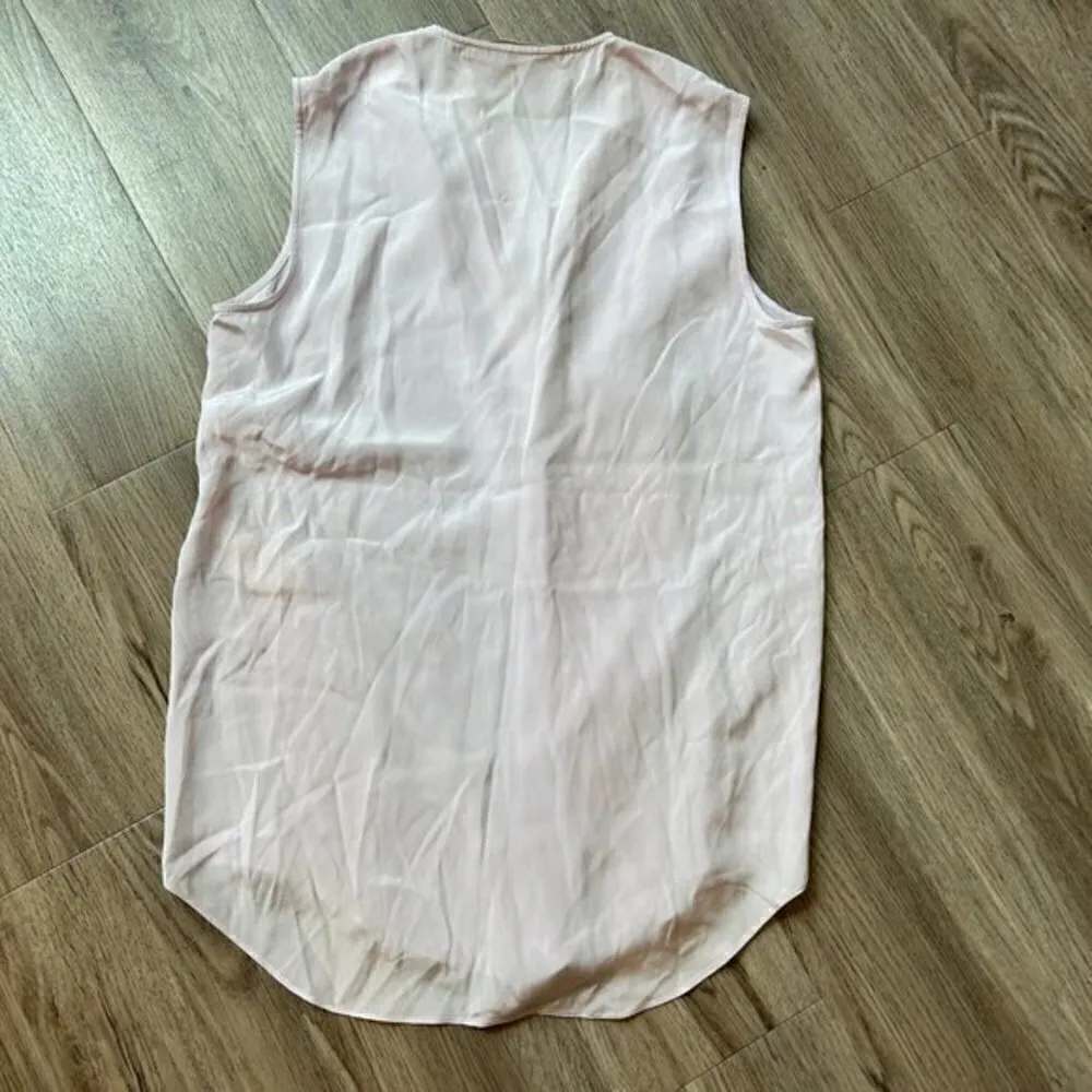 Diane Von Furstenburg Isabel Lavender Fog 100% Silk Top Size S NWT - Image 7