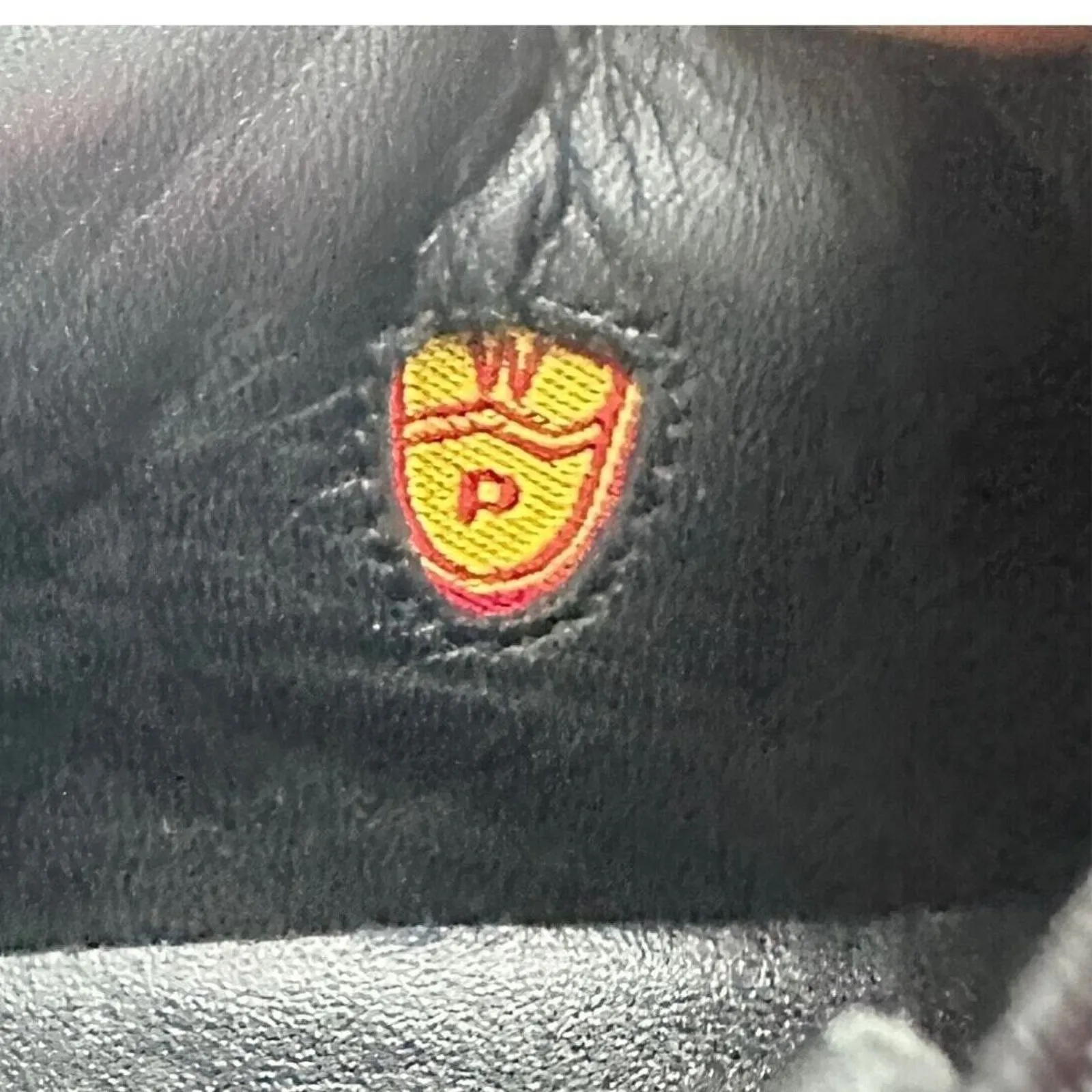 Cole Haan Mardi Suede Leather Slip On Loafer Women Sz 8 Comfort Shoe Black White - Image 9