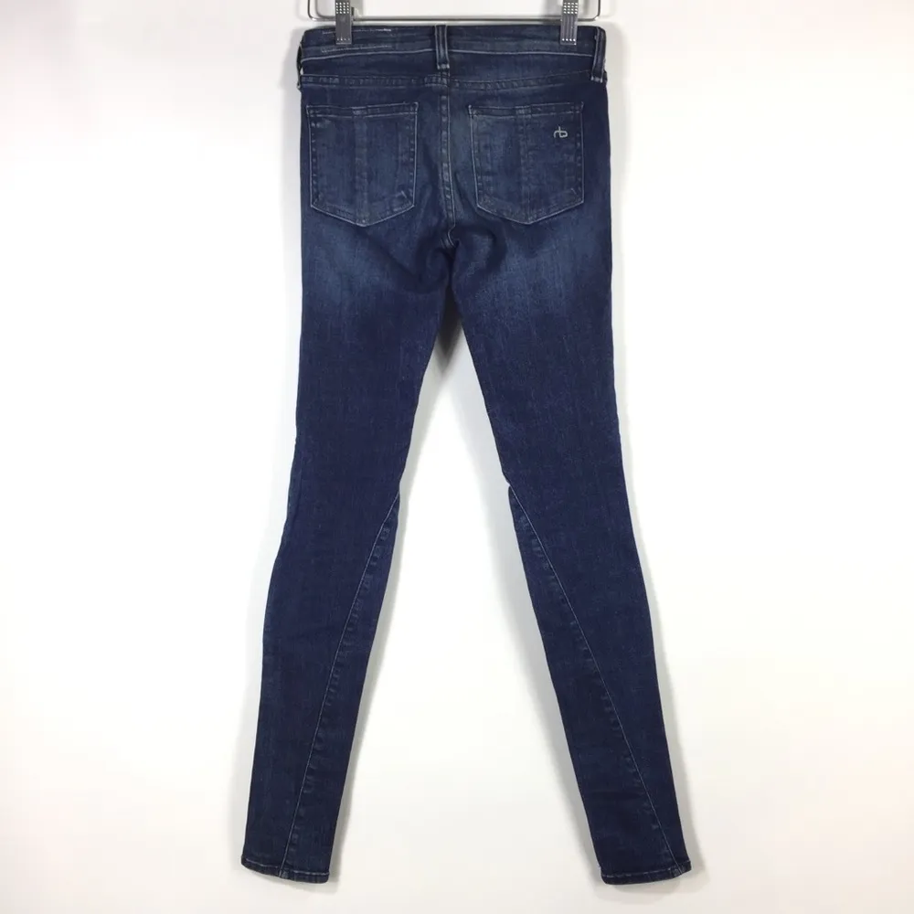 Rag & Bone Samurai Moto Skinny Jeans Size 24 Cardiff - Image 3