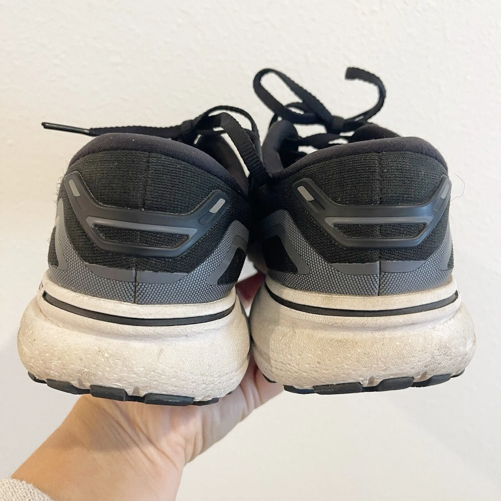 Brooks Sneakers Women 8.5 Black Ghost 15 Running Cushioned Comfort Walking - Image 4