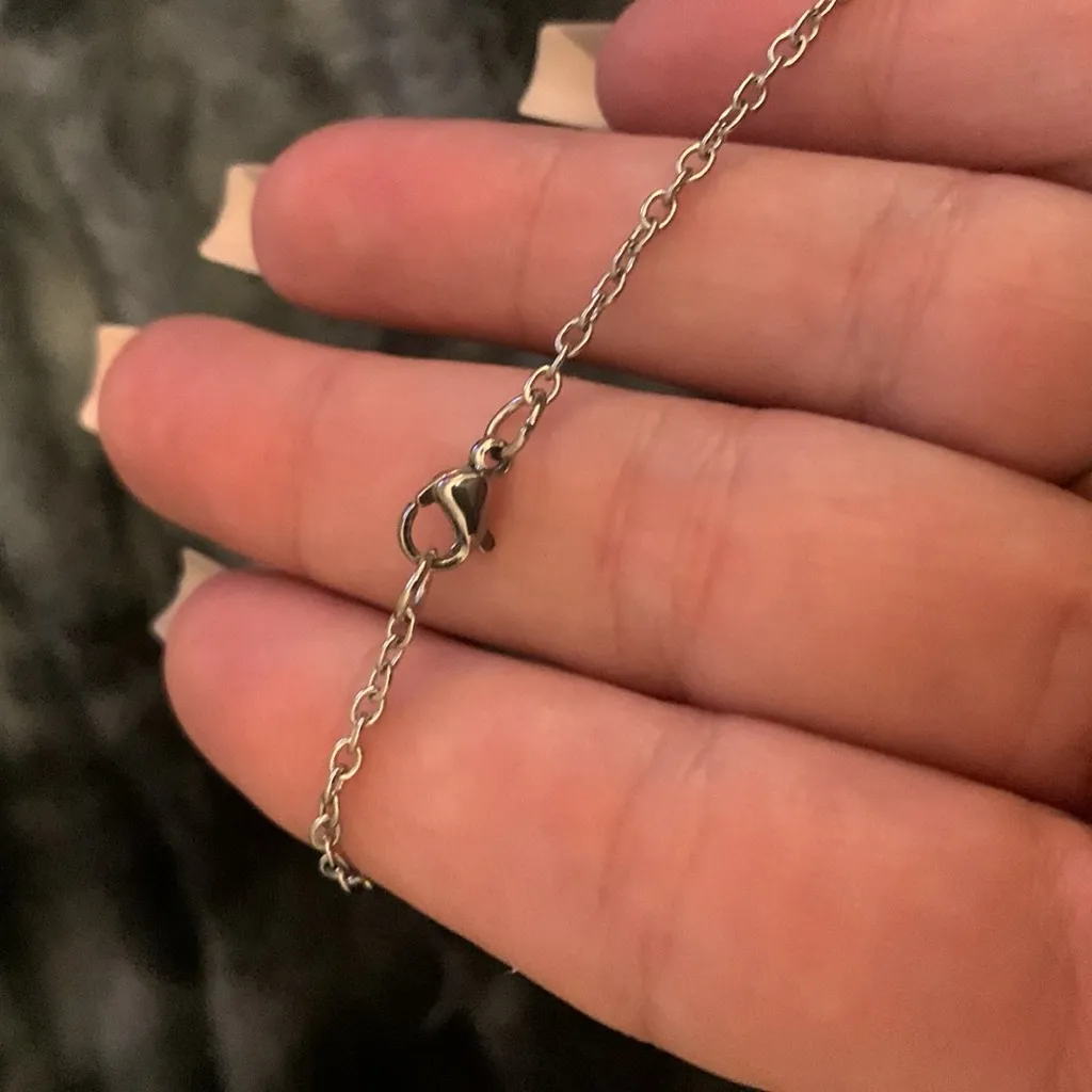 Simple Minimalist Silver Cross Necklace - Image 6