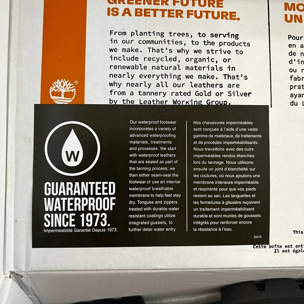 Timberland Women's Cortina Valley 6-inch Waterproof Boot size 8 - Image 8