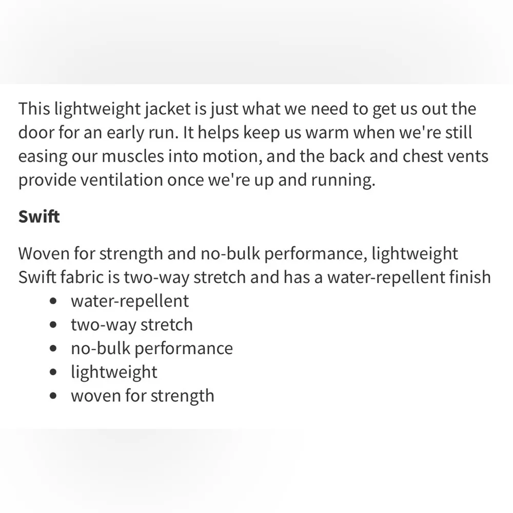 Lululemon Gather And Sprint Hooded Jacket Ultra Violet Size 6 - Image 2