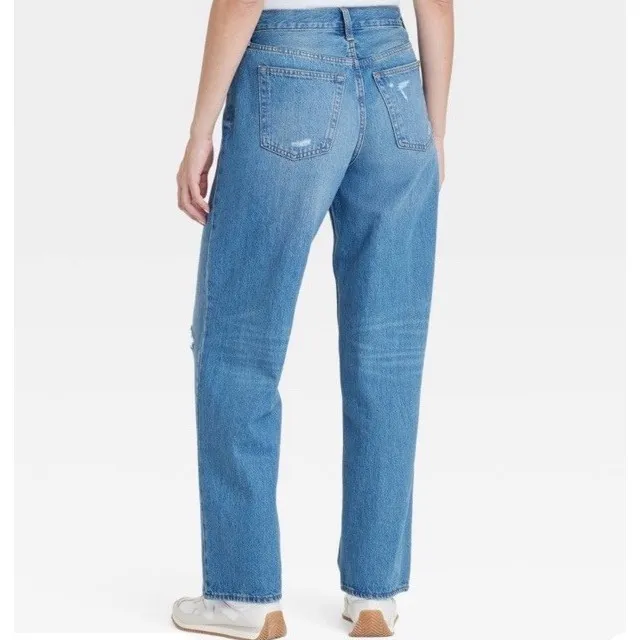 Universal Thread Women Mid Rise‎ Baggy Jeans Classic 90s Baggy Fit New 10 - Image 2