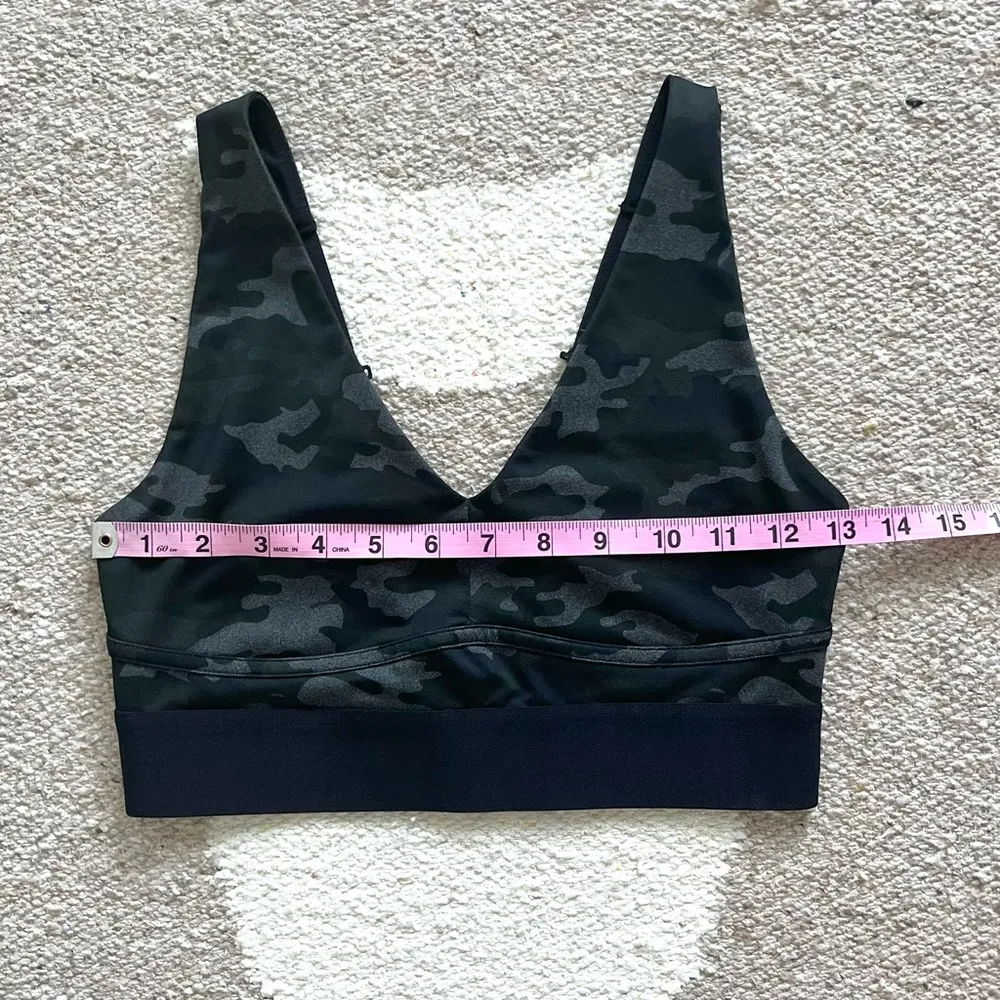 Fabletics All Day Everyday Convertible Camo Print Sports Bra - Image 3