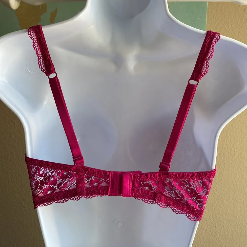 34D Violet lace sexy bra Size 34 D - Image 5